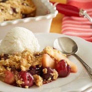 Apple Cherry Crisp