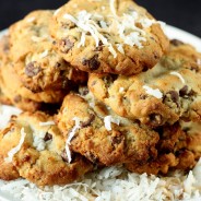 Chocolate Chunk Coconut Cookies