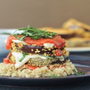 Baked Eggplant with Cashews