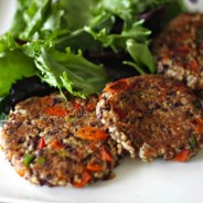 Black Bean Millet Patties
