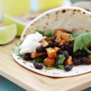 Black Bean and Sweet Potato Enchiladas