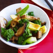 Ginger Tofu Stir Fry with Snow Peas