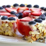 Watermelon Almond Tart