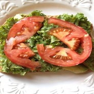 Open-Faced California Club Sandwich