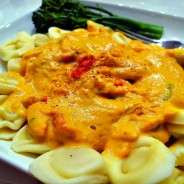 Pasta with Roast Pumpkin Sauce