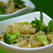 Pasta with Vegetables and Pine Nuts