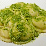 Pumpkin Seed Pesto Ravioli