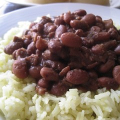Basmati Rice with Pinto Beans