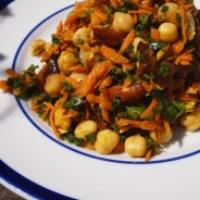 Carrot and Chickpea Salad