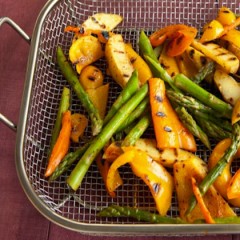 Grilled Asparagus and Sweet Pepper Salad