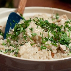 Spring Onion And Herb Risotto