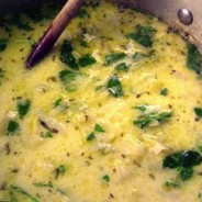 Creamy Spinach Leek Soup