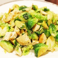 Stir-Fried Brussel Sprouts